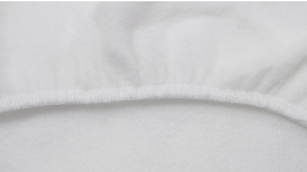 Copritavolo Mollettone SalvaTavolo SottoTovaglia Protezione Macchie Feltro Bianco Elastico Sul Bordo Made In Italy - 90x150 - Bianco