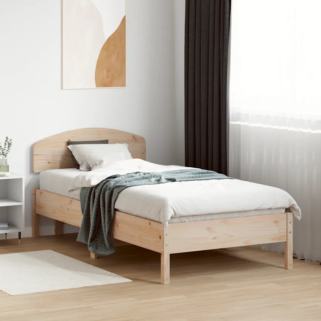 Testiera-Testata 75 cm in Legno Massello di Pino