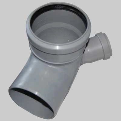 CURVA HTB ANGOLO 875  ° CON ATTACCO LATERALE  110/40 dx     WAVIN