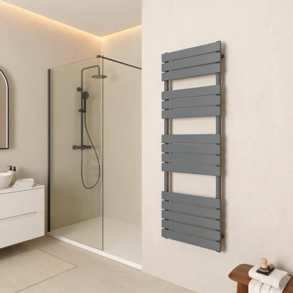 Termoarredo idraulico 1550x550 antracite interasse 500 | Andromeda