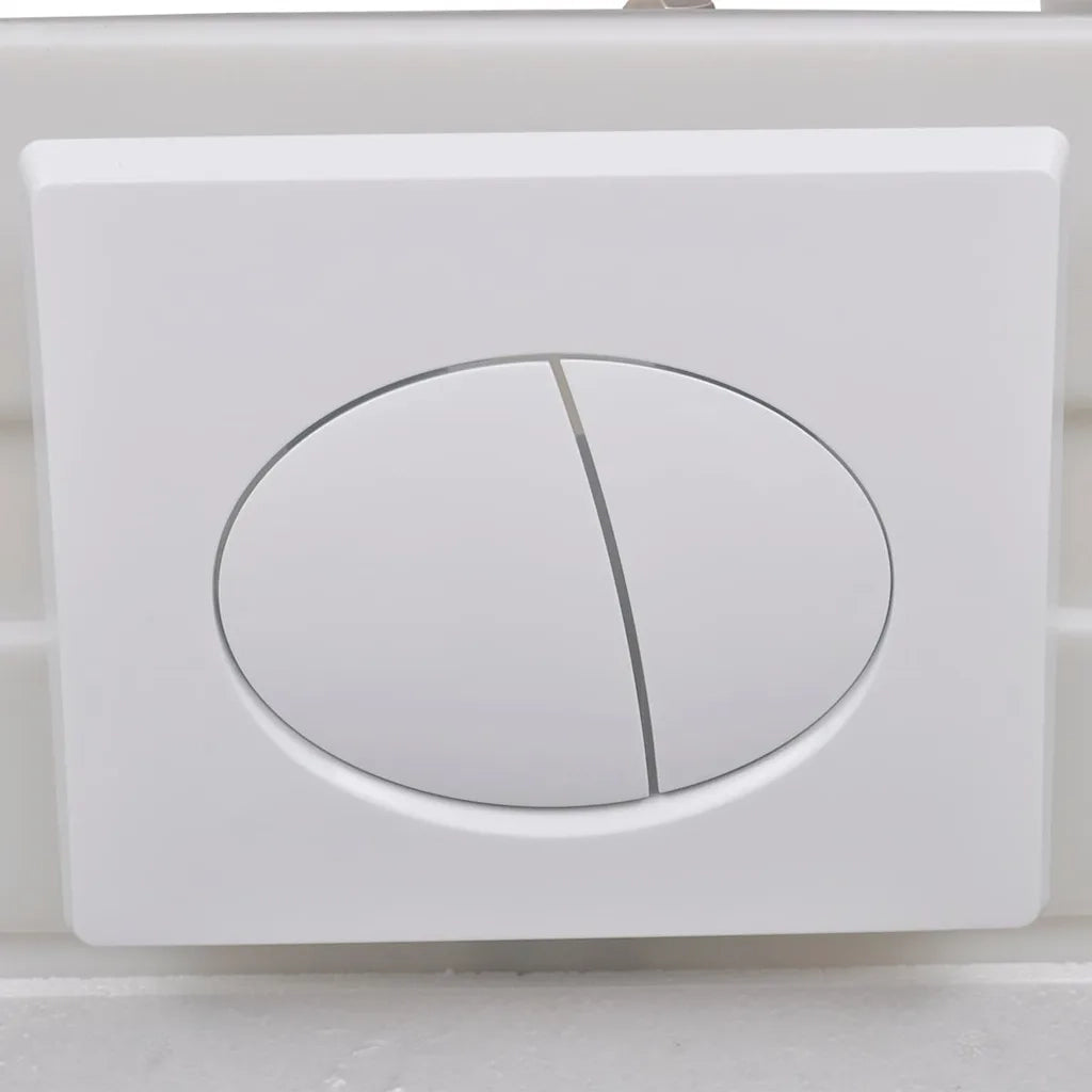 WC a Muro con Sciacquone Nascosto in Ceramica Nera 275792