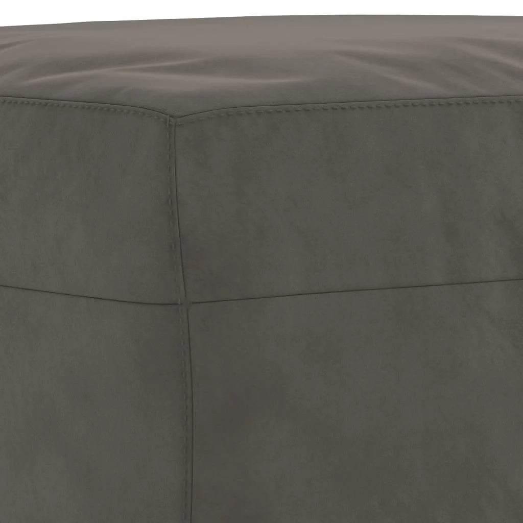 Panca/panca 70 x 35 x 41 cm velluto grigio scuro 02_0010481