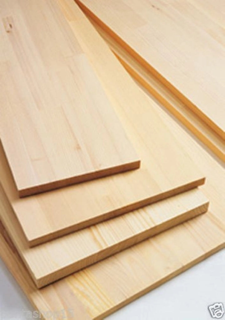 Pannello In Legno Di Abete Lamellare Spessore 18 Mm Varie Misure - Kimono