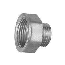 RIDUZIONE FM IN OTTONE CROMO IBP- 1/2 x 3/8 -CONF- FAIDF- pezzi 1