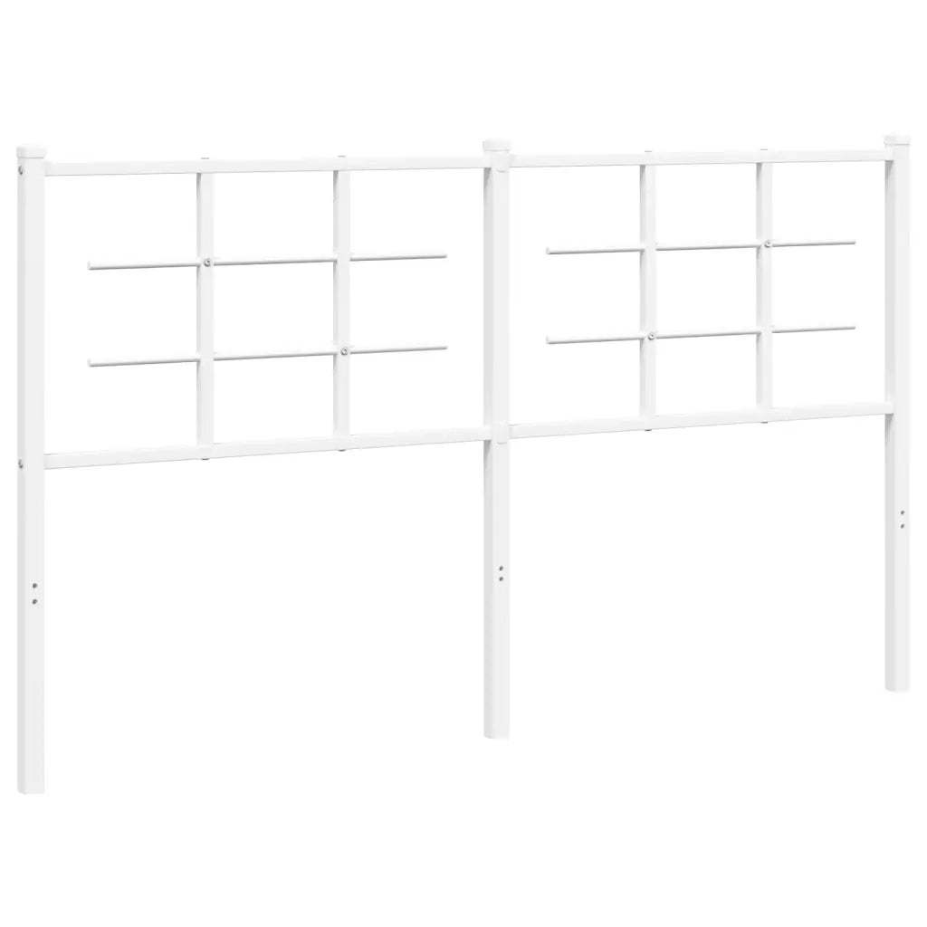 Testiera di Ricambio in Metallo Bianco 150 cm 355644