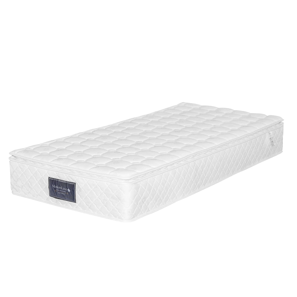 Letto imbottito 90x200 cm con materasso e testiera USB-C