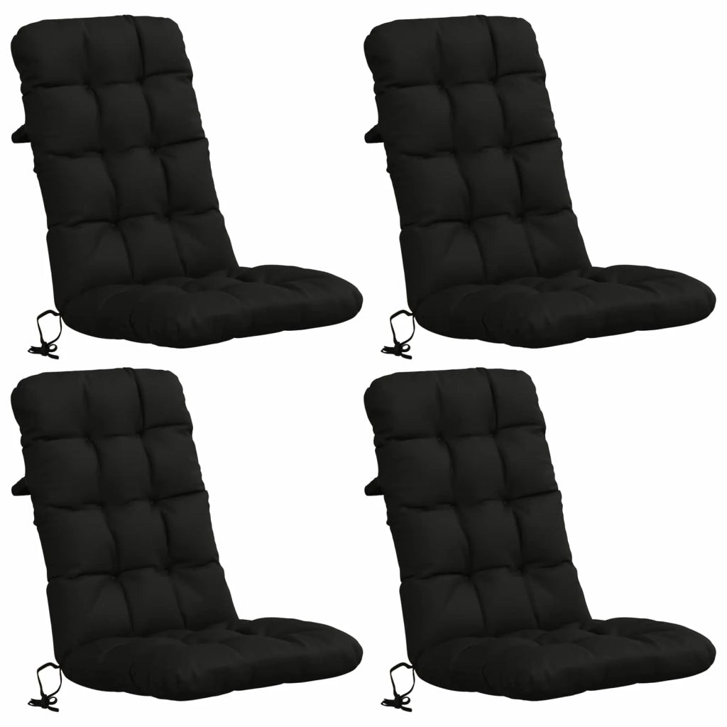 Cuscini per Sedia Alta in 4 Pezzi VIANEN 4 pz 100% Poliestere 953768