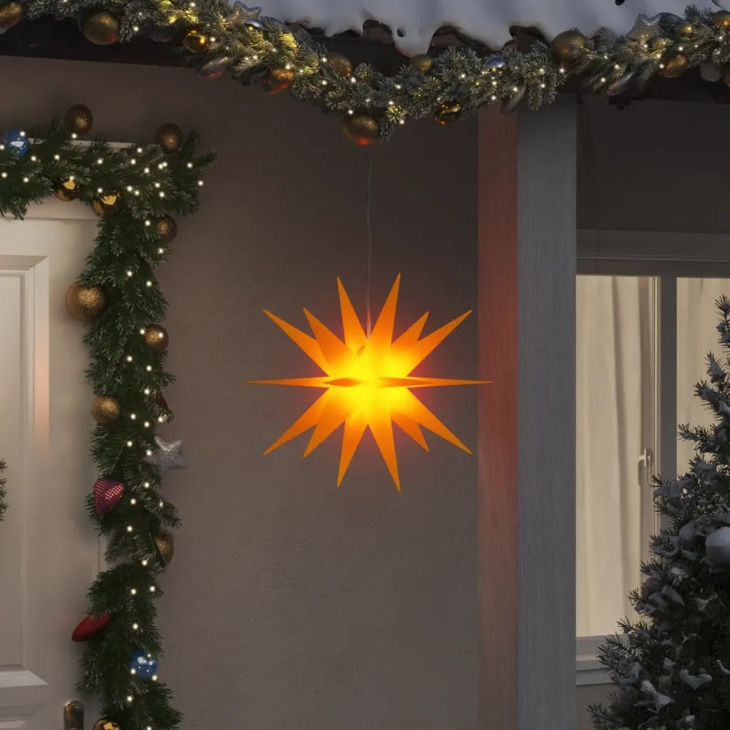 Luce di Natale con LED Pieghevole Gialla 43 cm 356186