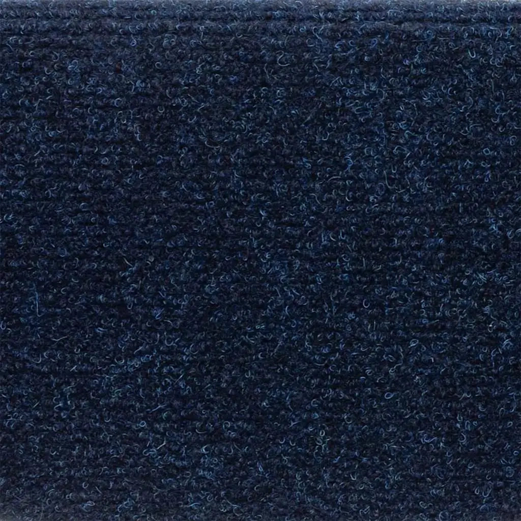 Tappetini per scale autoadesivi 5 pz | Gradini per Scale 56x17x3 cm blu navy semicircolari