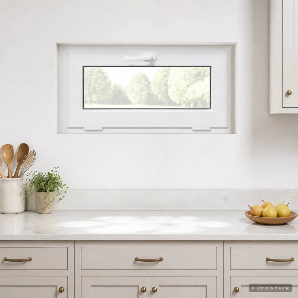 Finestra a Ribalta per Seminterrato RISOR 85 x 40 cm 42047788