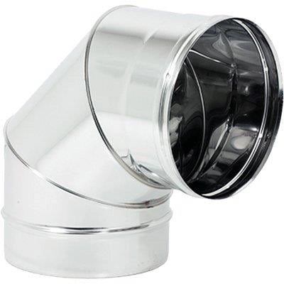 GOMITO INOX AISI 304 90  °  CM 15