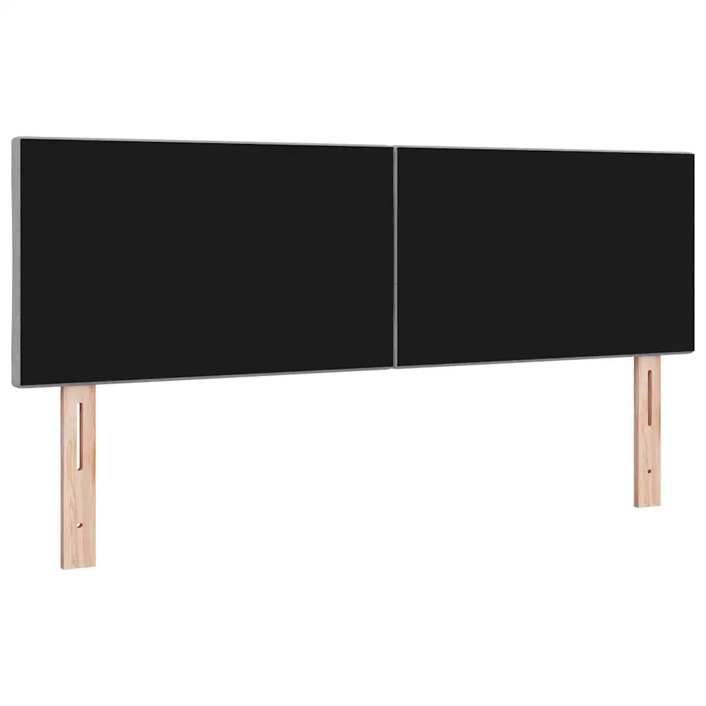 Testiera | Testata Grigio chiaro 160 cm Tessuto