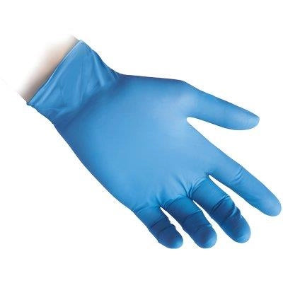 GUANTO NITRILE MONOUSO BLU 70 REFLEXX - GR 4,9 AQL 1,5 SENZA POLVERE CF=PZ 100 XL- 2 confezioni