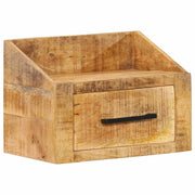 Armadio da Notte con cassetto Marrone 40 x 30 x 30 cm 374094