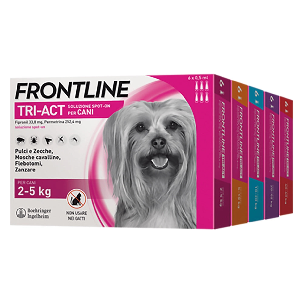 1cf antiparassitario 'frontline tri-act' cani 20/40 kg - 6 pipette ml 4 cod:ferx.6800656nlm