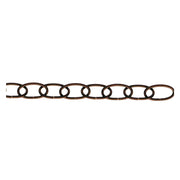 CATENA ORNAMENTALE OVALE 30 mt - bronzata  - AREF