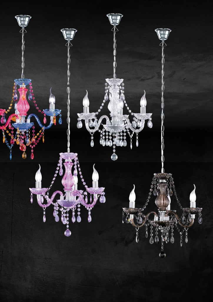 Lampada a sospensione 3 luci Luster