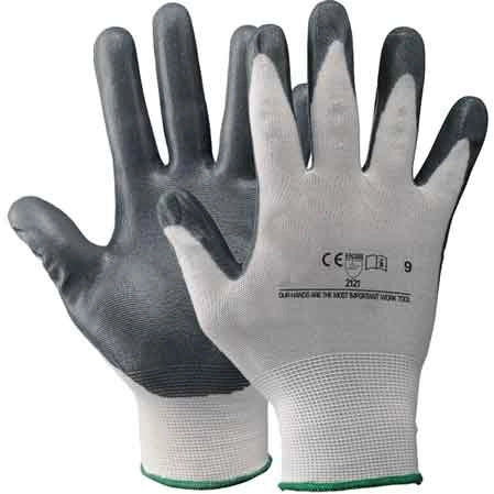 GUANTO NYLON/NITRILE SCHIUMATO Tg. 10 - 12 paia
