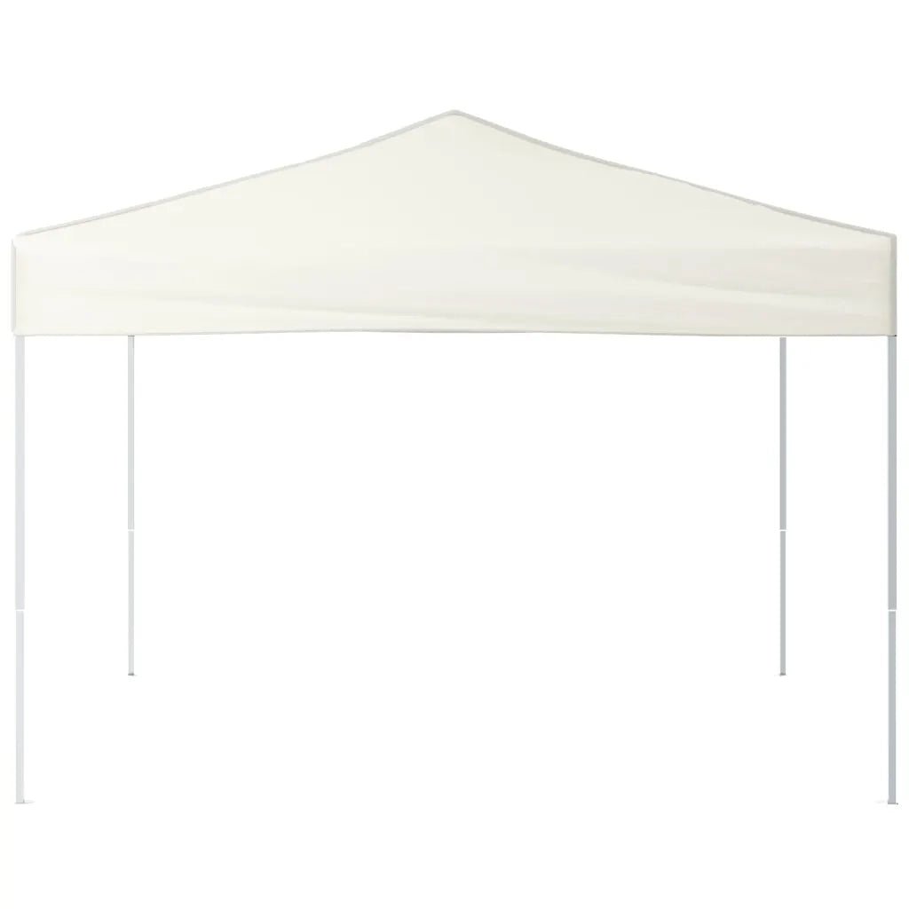 Tenda per Feste Pieghevole Crema 3x3 m 93515