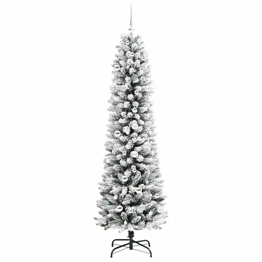 Albero di Natale artificiale con 300 LED Bianco 210 cm