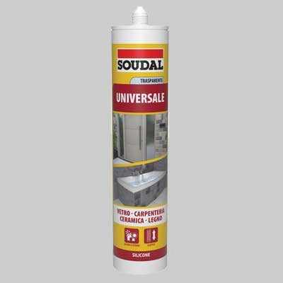 SILICONE UNIVERSALE SOUDAL  Trasparente     SOUDAL