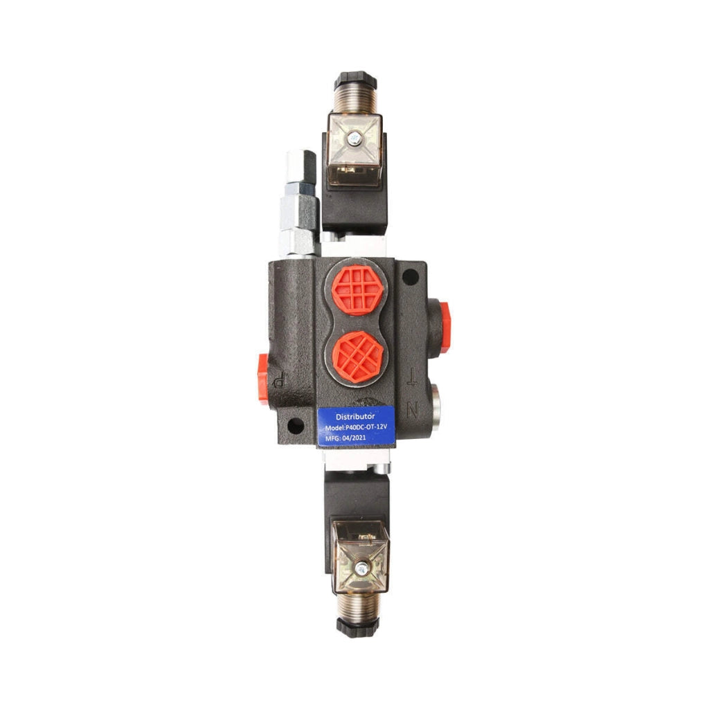 DISTRIBUTORE OLEODINAMICO ELETTRICO P40 1 via, 12V