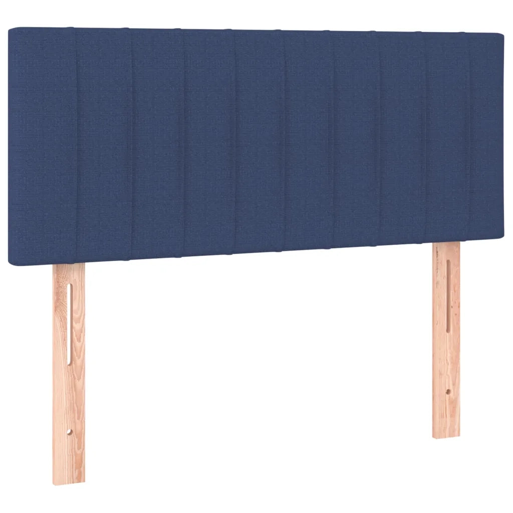 Testiera Blu 100x5x78/88 cm in Tessuto 346234