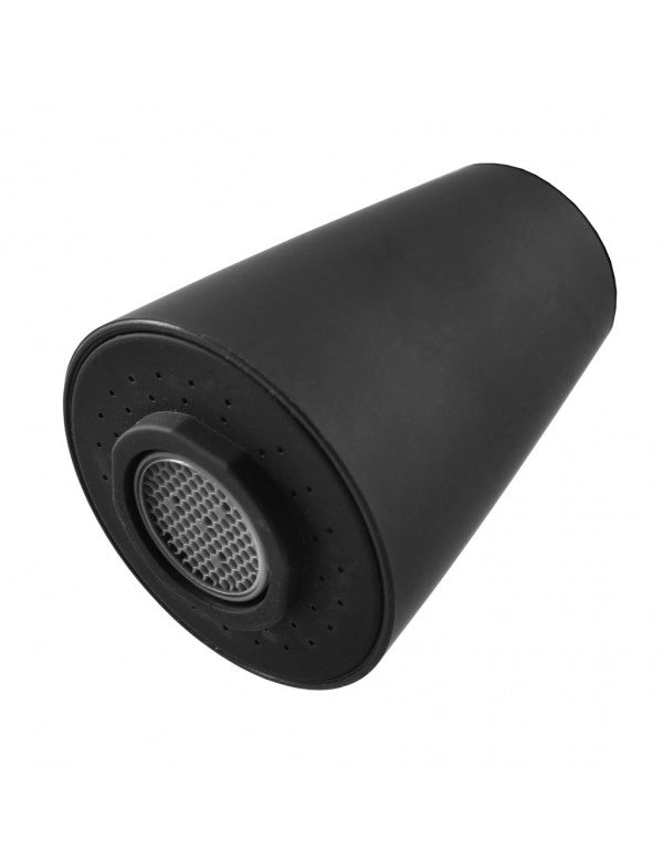 Miscelatore flessibile LABE per lavello in memory foam in ottone nero