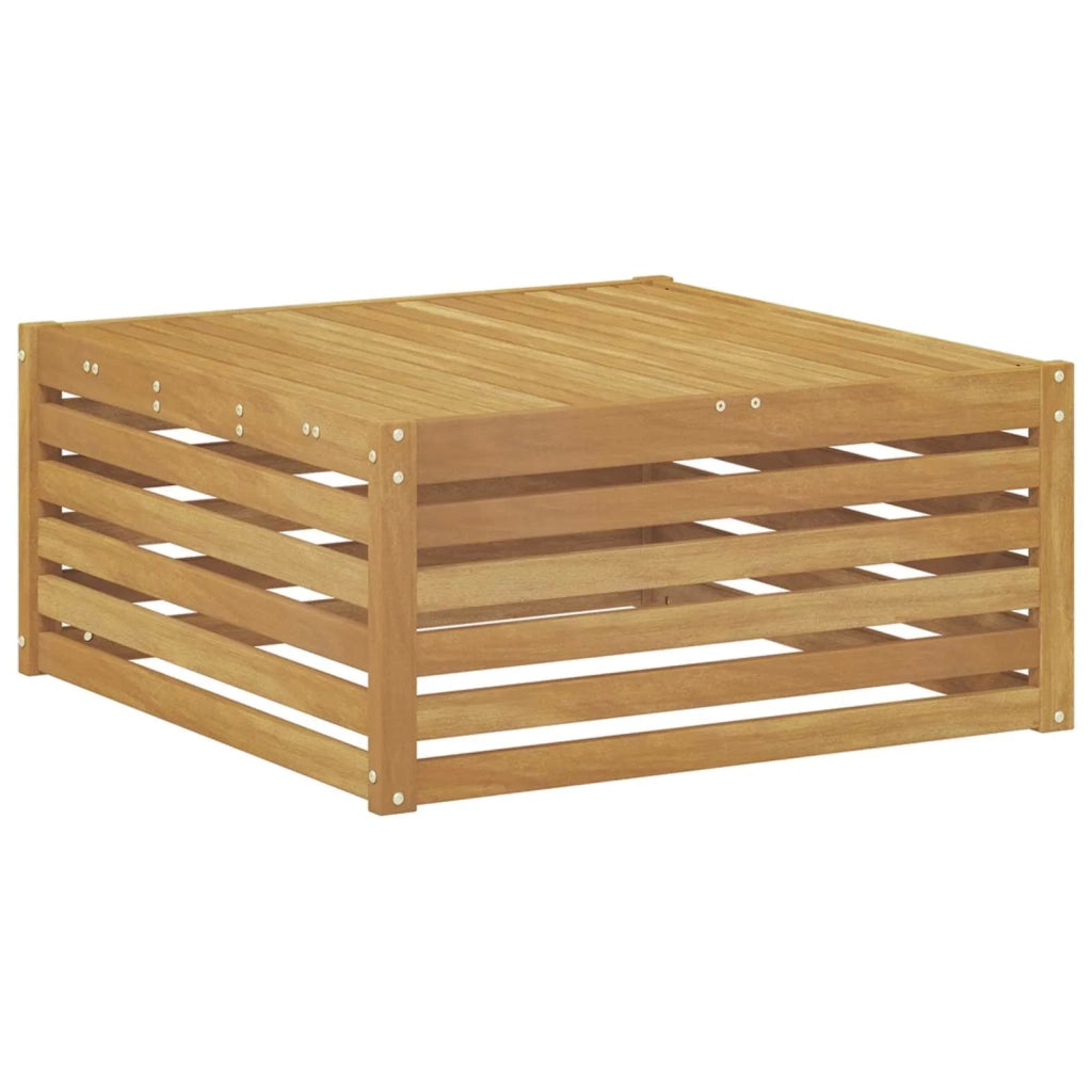 Set di divani da esterno 7 pz Bianco e Beige 3390088