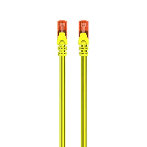 CAVO PATCH CAT 6 U/UTP CCA 1 MT GIALLO