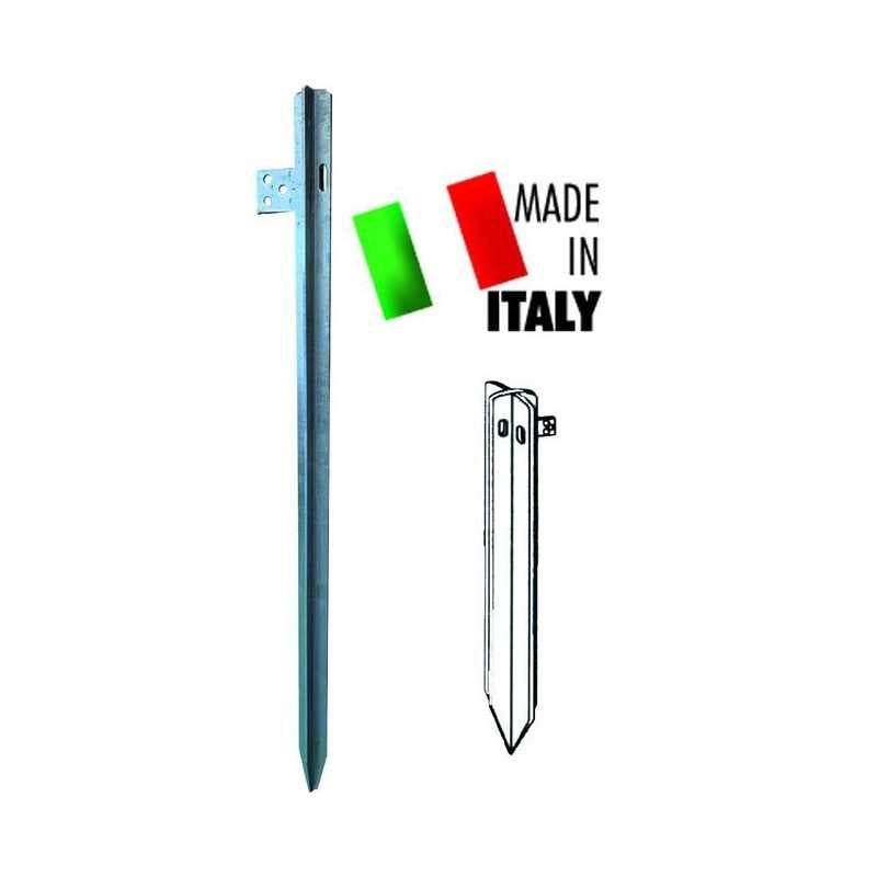 Puntazze Zincate a Croce 50X50X5 Mm 100 Cm
