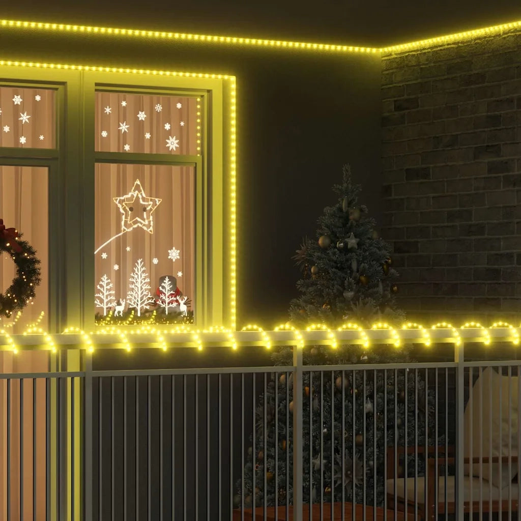Luce a corda con 240 LED Bianco caldo 10 m PVC CFW8202173