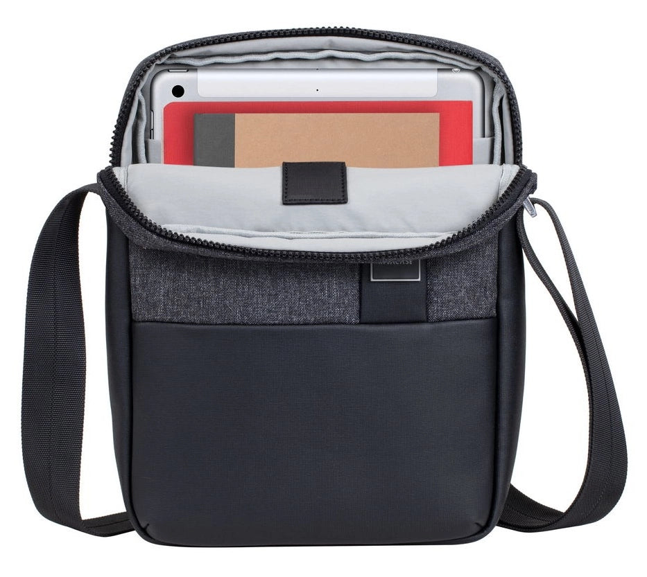 BORSA A TRACOLLA TABLET 11 BLACK BLACK MELANGE