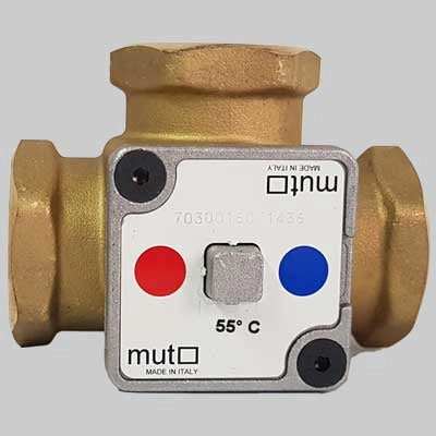 VALVOLA TERMOSTATICA DEVIATRICE  1 Taratura 55  ° F     MUT