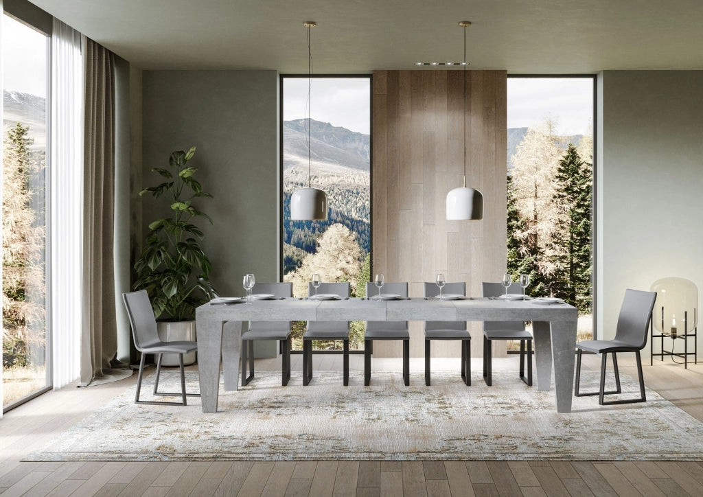 Tavolo Allungabile 180/440x90x77 cm Spimbo Premium Cemento
