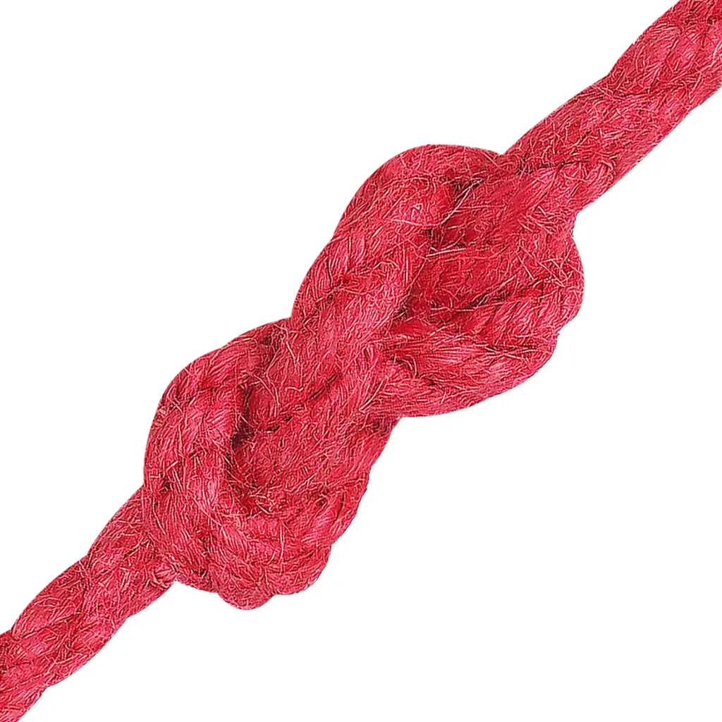 Corda di Juta 6 mm Rosso 100% juta Tossa 42011703
