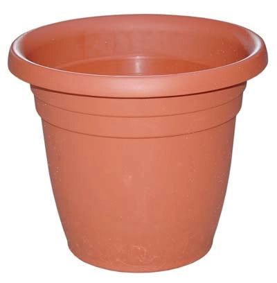 VASO TONDO THEA ICS - PP TERRACOTTA CM 20 H.CM 15- 12 pezzi