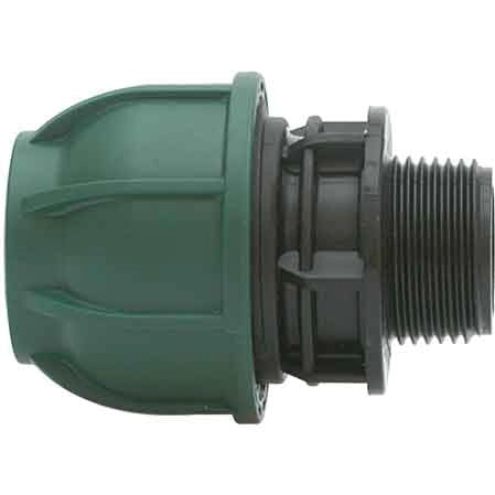 RACCORDO A STRINGERE MASCHIO Ø mm 25x3/4 - 12,5 PN - IRRITEC