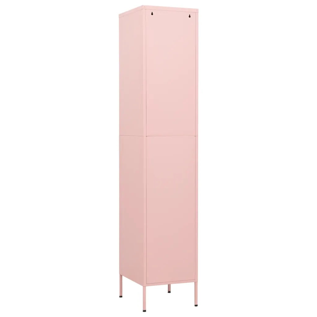 Armadio Rosa 35x46x180 cm in Acciaio