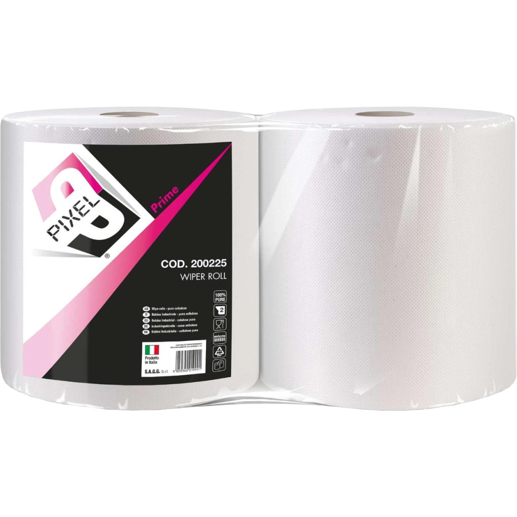 BOBINA CARTA PURA CELLUL PRIME 2 PZ  2 KG CA- 1,0 confezione