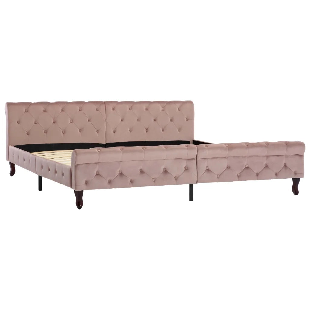 Giroletto Rosa in Velluto 200x200 cm 288570