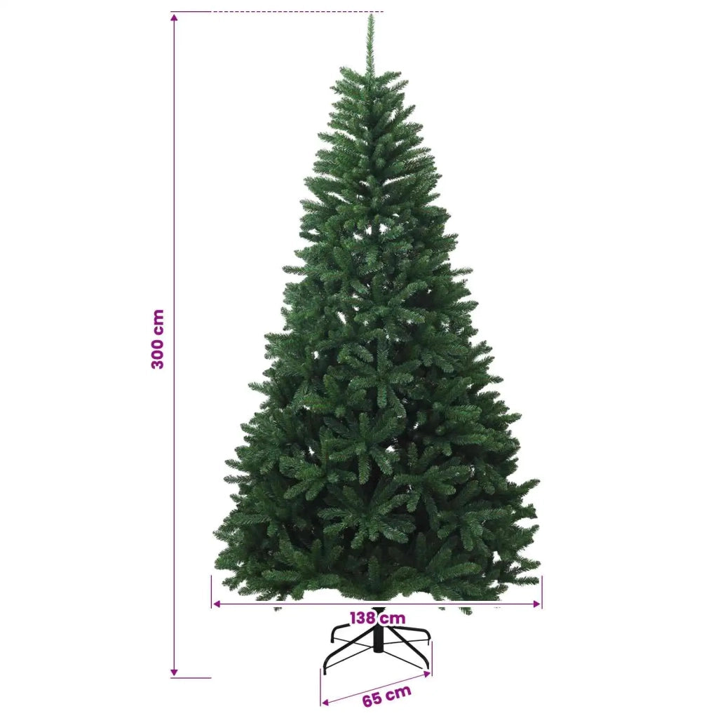 Albero di Natale Artificiale con Rami Pieghevoli 300 cm 42054583