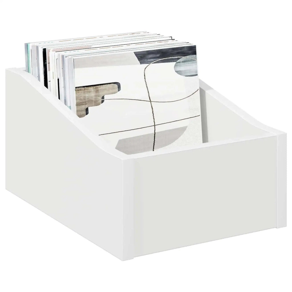 Scatola per dischi LP Bianco 23 x 33 x 16 cm 8012778