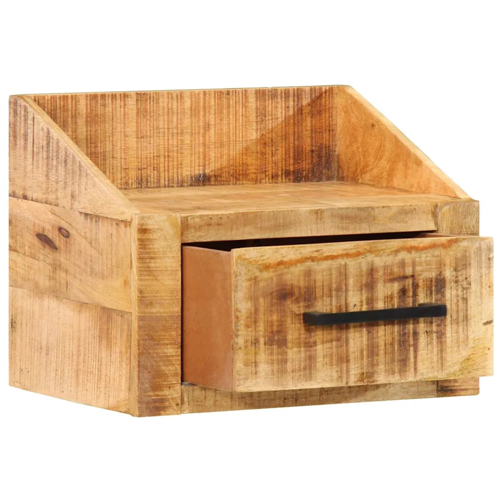 Armadio da Notte con cassetto Marrone 40 x 30 x 30 cm 374094