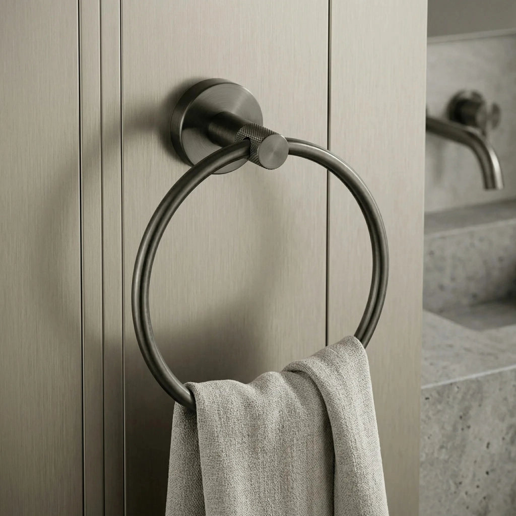 Portasciugamano Da Bagno Ring 6610 Modern Titan