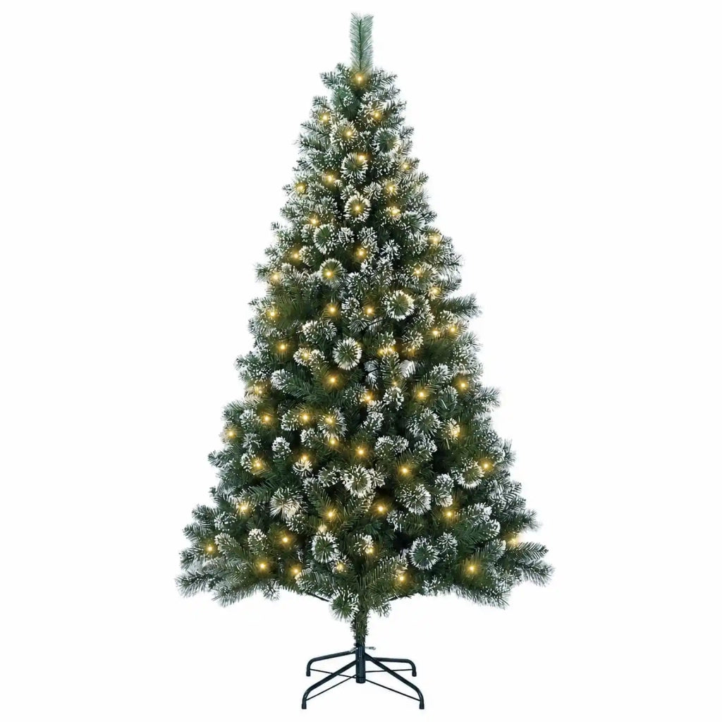 Albero di Natale artificiale 180 cm 300 LED Bianco caldo 3461237