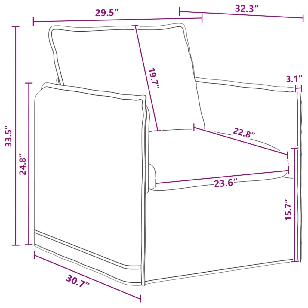 Set di divani 2 pcs Grigio Scuro 156 x 82 x 85 cm Tessuto 3407568