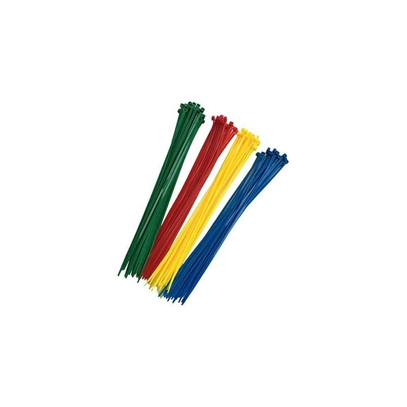 200 FASCETTE COLORATE MM100X2,5