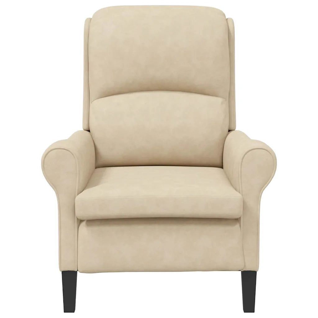 poltrona Crema 76 x 94 x 102 cm Microfibra