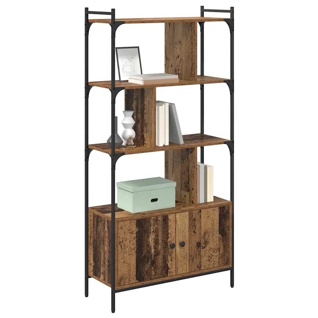 Libreria-Scaffale per Libri-Mobile di Stoccaggio Legno multistrato 539758